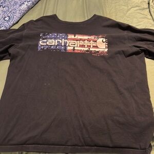 Carhartt Men's Black Long Sleeve Shirt